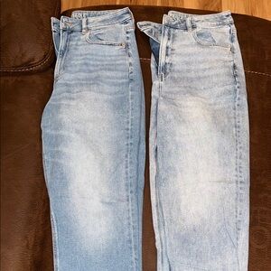 American Eagle mom jeans